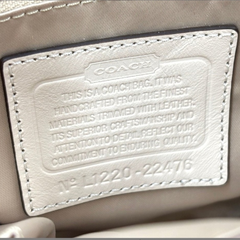 Rare Coach Poppy Signature C-Dot 2-Way Limited Edition Bag - Picture 8 of 16
